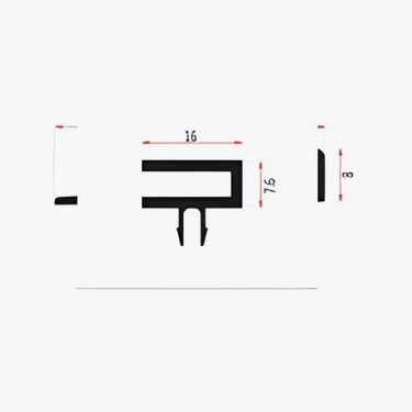 Supporting edge - E011/E013